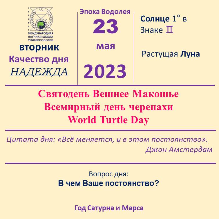 23 мая